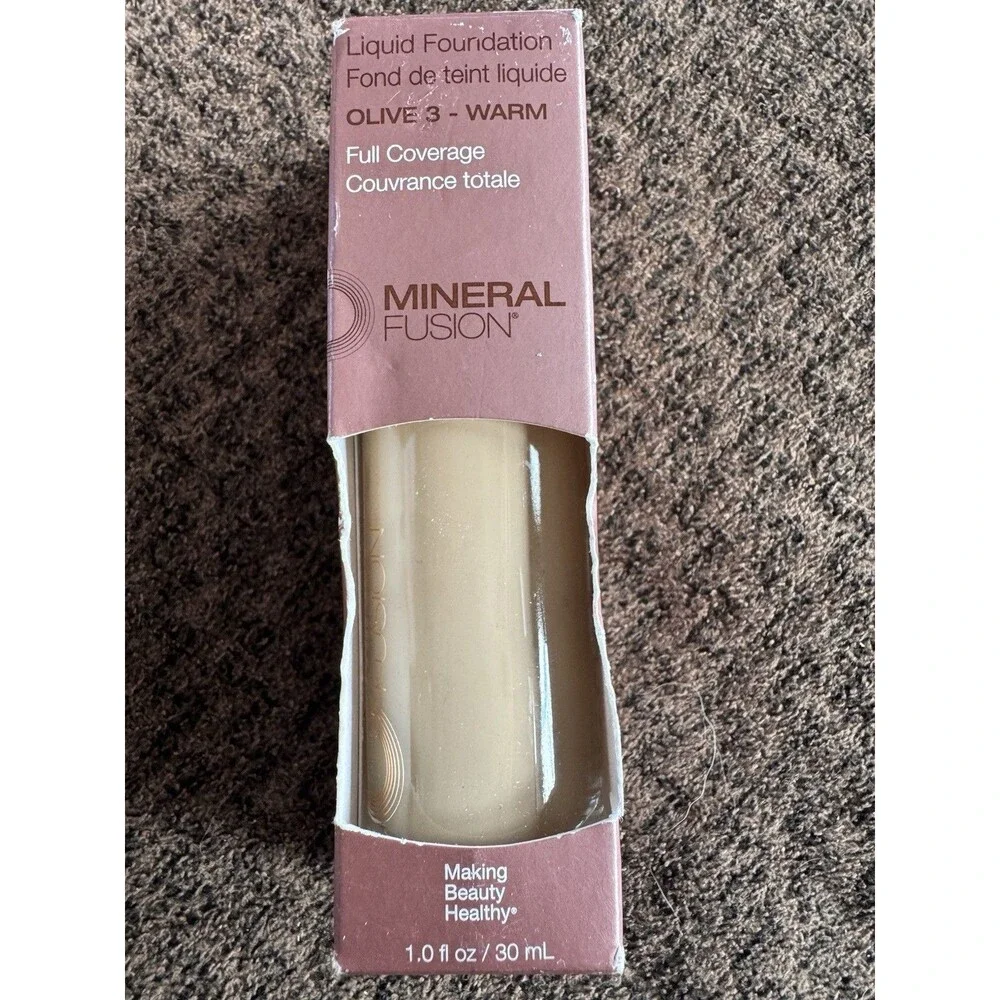 Mineral Fusion Liquid Foundation Full Coverage 1.0oz./30ml New; You Pick!